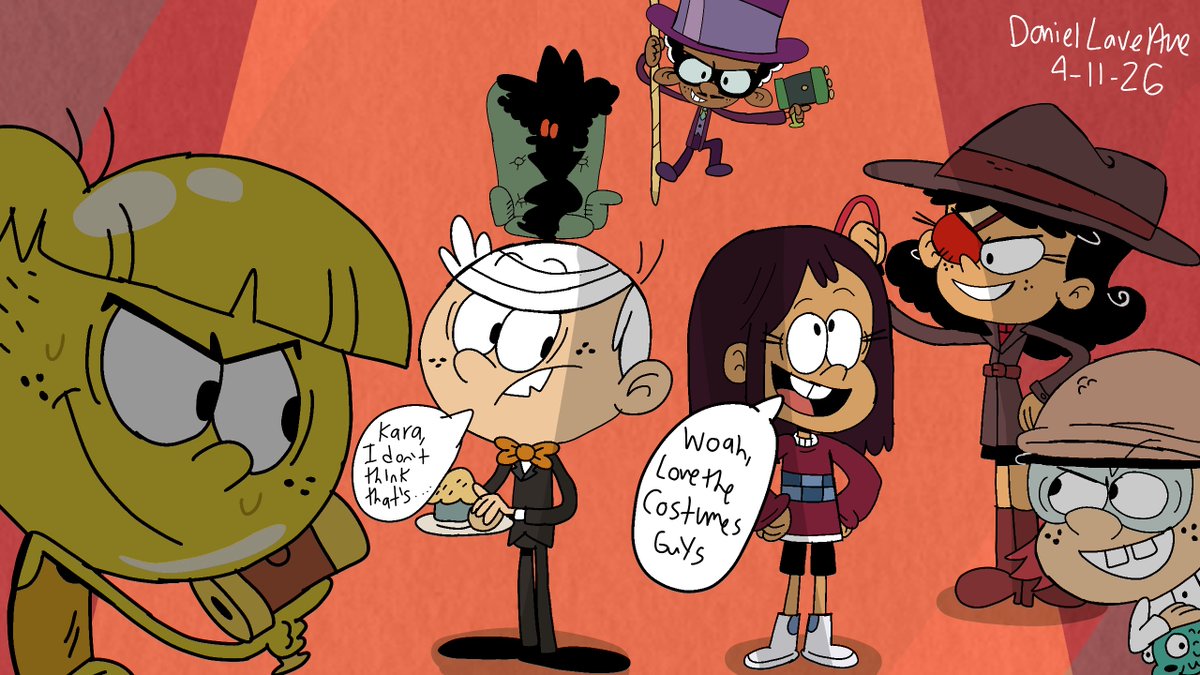 DanielLave25280's tweet image. They say there's never a moment for action, For a spy that is prone to distraction

unless the fact you have a Comic Book fan named Kara helping out David Steele on his mission to stop MALICE

#TheLoudHouse #TheLoudHousefanart #Nickelodeon #Nicktoons #CartoonFanart #TLH