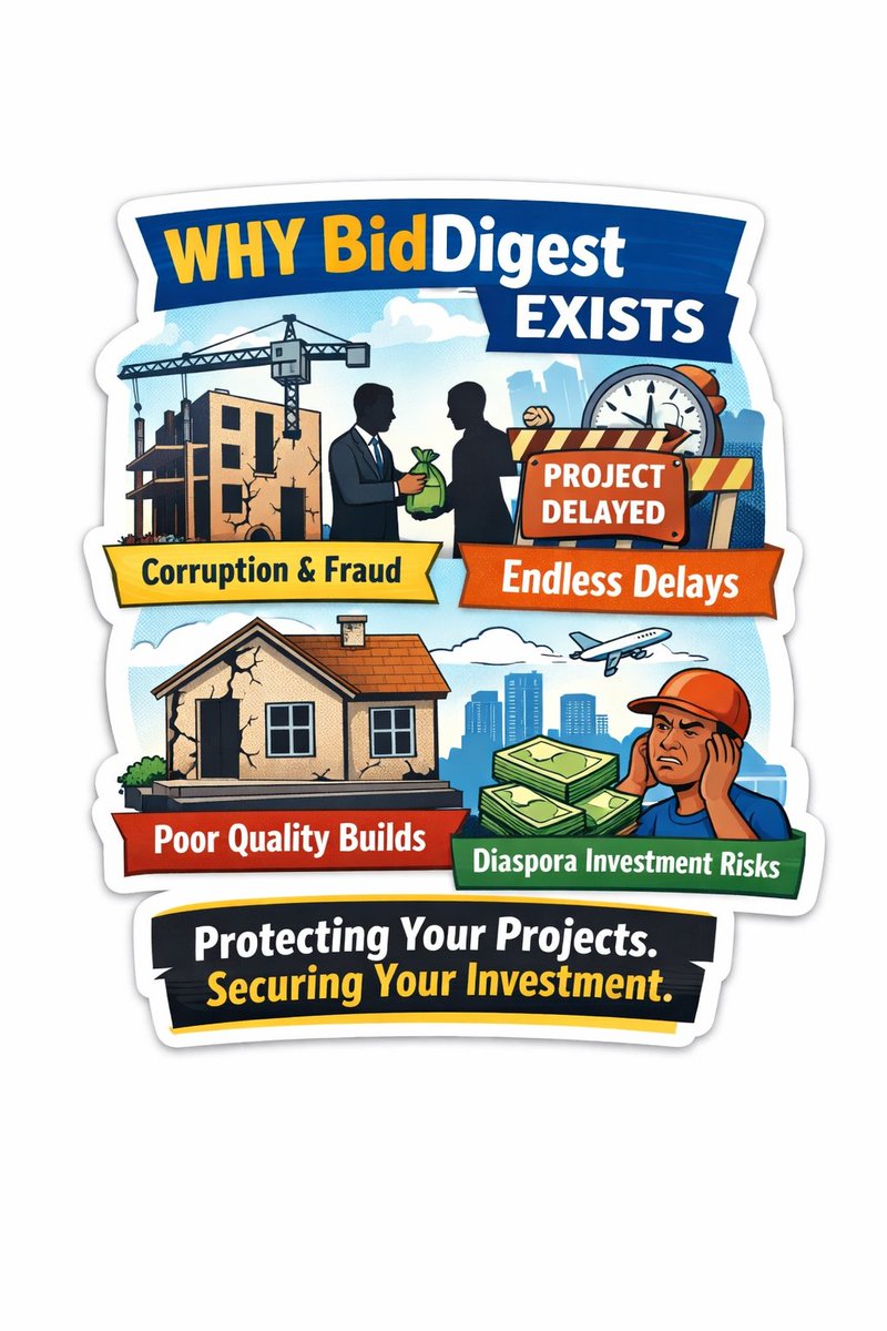 Construction in Uganda is full of potential but also full of silent losses.
Projects are delayed without accountability.
Budgets are mismanaged through corruption and inefficiency.
Poor workmanship leads to unsafe and low-quality structures.