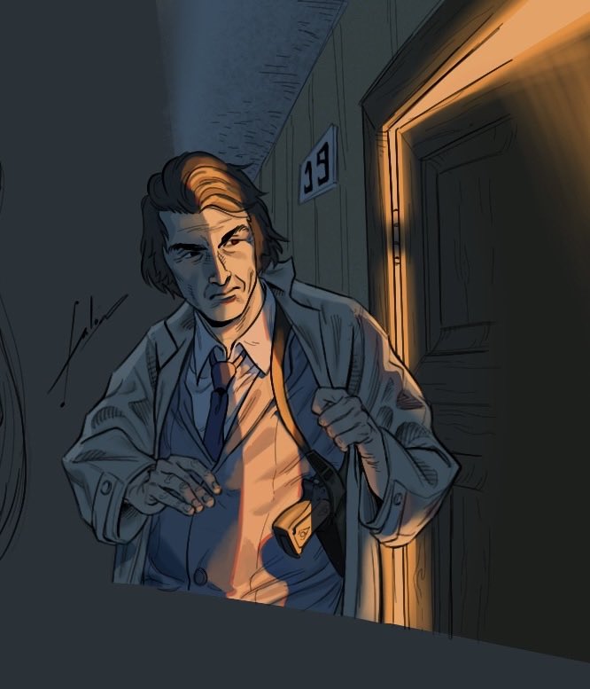 Kalomer00's tweet photo. Some Detective doing his job in the 80’s
#art https://t.co/rtngKFoGRS