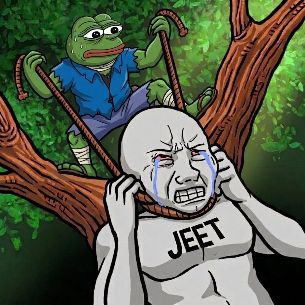 Sweaty Pepe on Solana tweet media