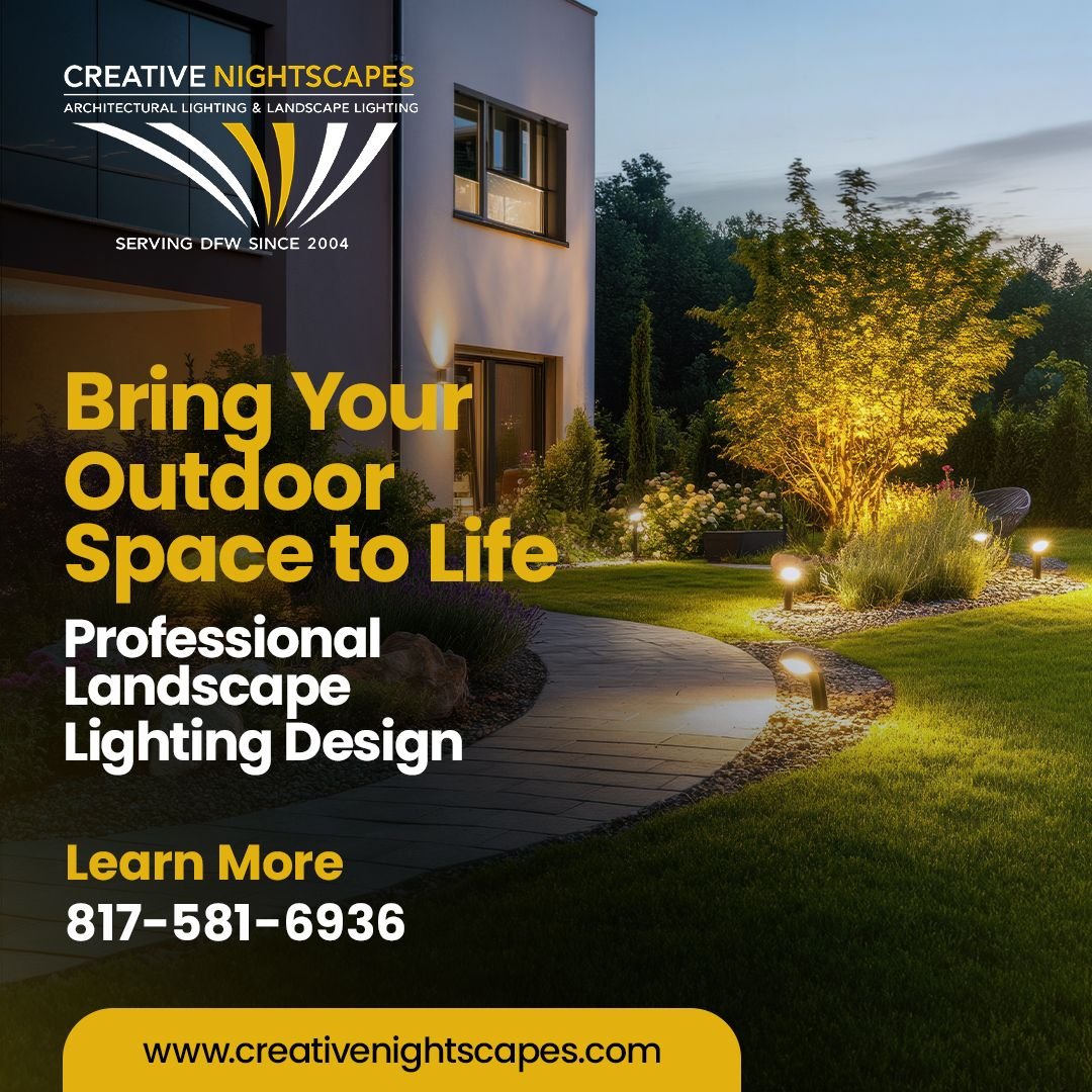 CNightscapes's tweet photo. With the right outdoor lighting design, you can turn a standard yard into a space that feels complete, functional, and visually connected after dark. https://t.co/DY5vYM8fqB