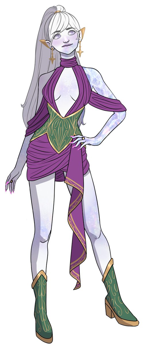 my sweet lil bard is turning into crystal ;u;