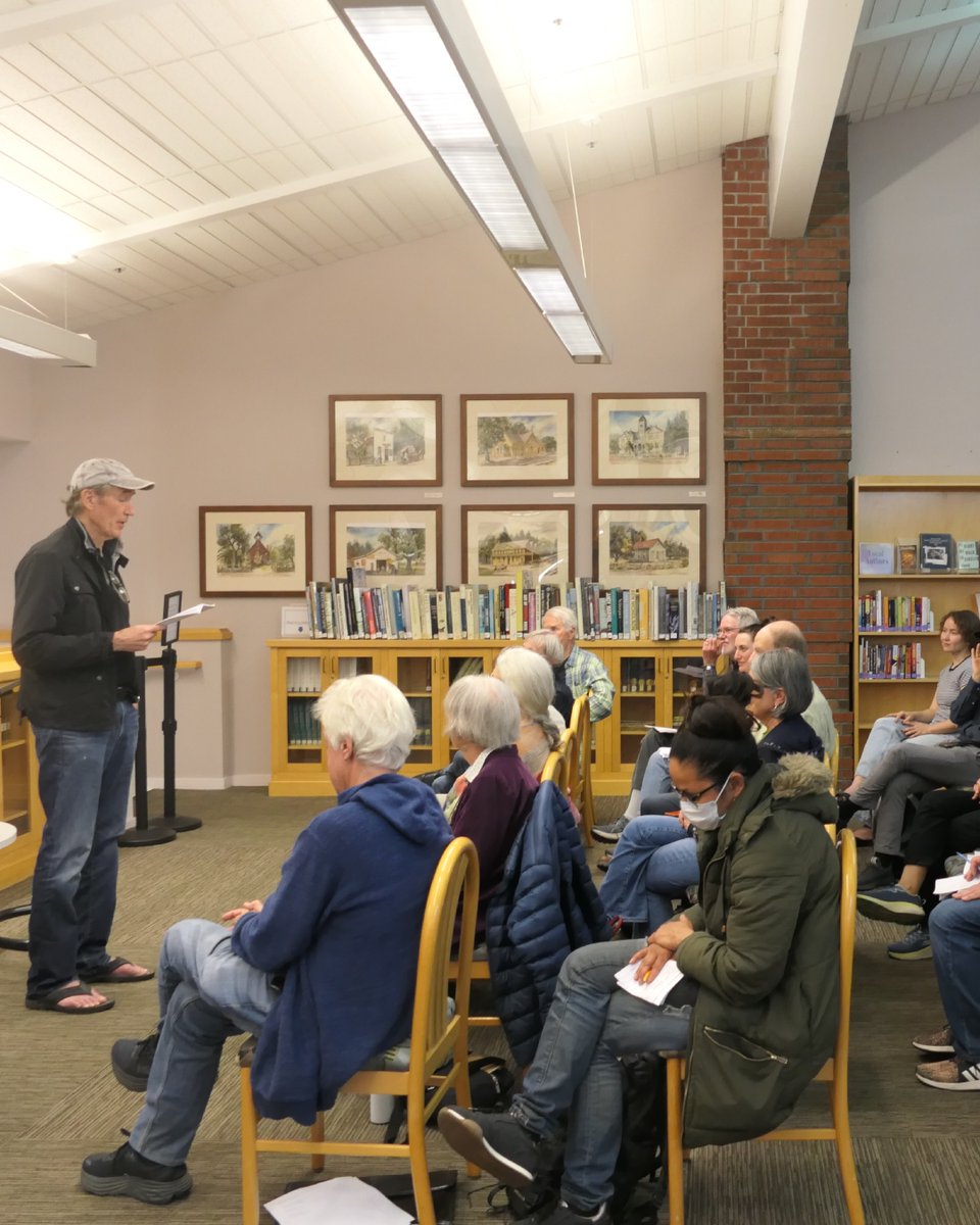 We opened the mic this week for a special Poetry Night, with our crowd gathered to share words reflective, energizing, and consoling. Our gratitude to everyone who spoke and listened, and to our host, local poet Charlotte Muse. Let's do it again! Mark your calendar for July 6.