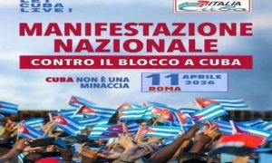 ✊✊🏽🚩ǀ Durante una masiva manifestación nacional de respaldo a #Cuba🇨🇺, que tendrá lugar hoy en Roma, el pueblo italiano expresará su solidaridad con la isla ante las crecientes presiones y amenazas de #EstadosUnidos🇺🇸.
🔗acortar.link/XPJXNK