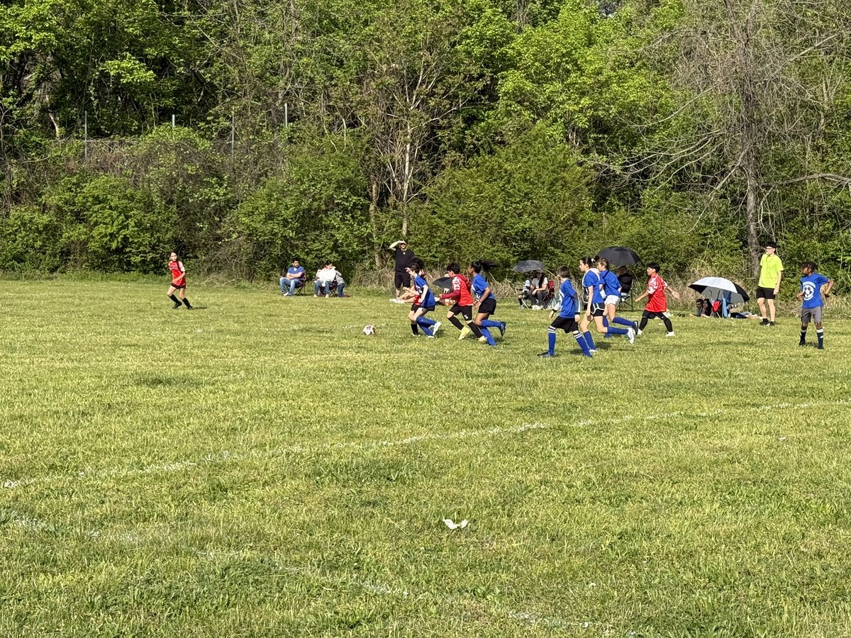 Our Newest Soccer League is rolling and playing at Stewartsboro this morning