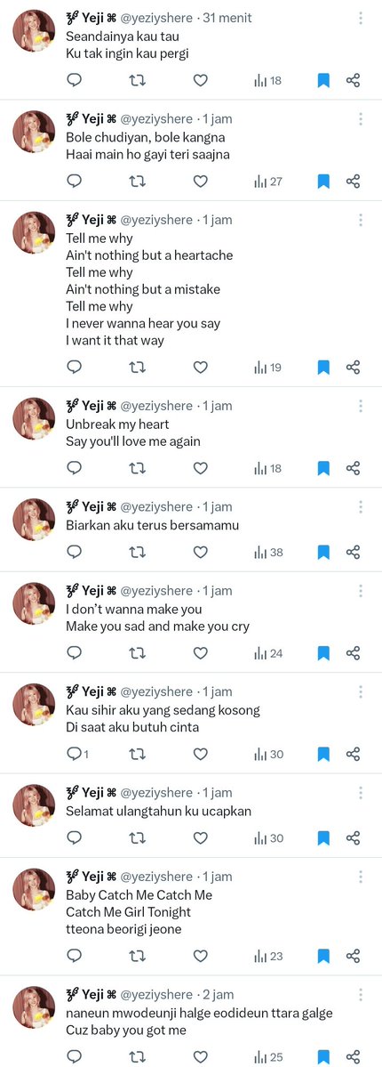 🝳 Yeji ⌘ tweet media