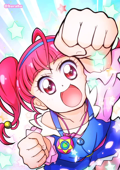 キラやばちゃんおめでとう(かこえ) キラやば〜 #星奈ひかる生誕祭2026 #キュアスター生誕祭2026