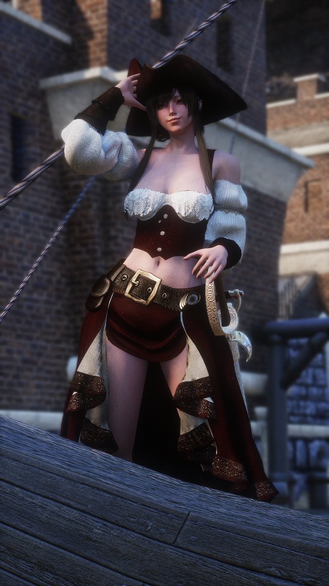 TsukasaSkyrim's tweet image. H2135s Pirate Series2 [SE] - 3BA🏴‍☠️⚔️
#Skyrim #SkyrimSE