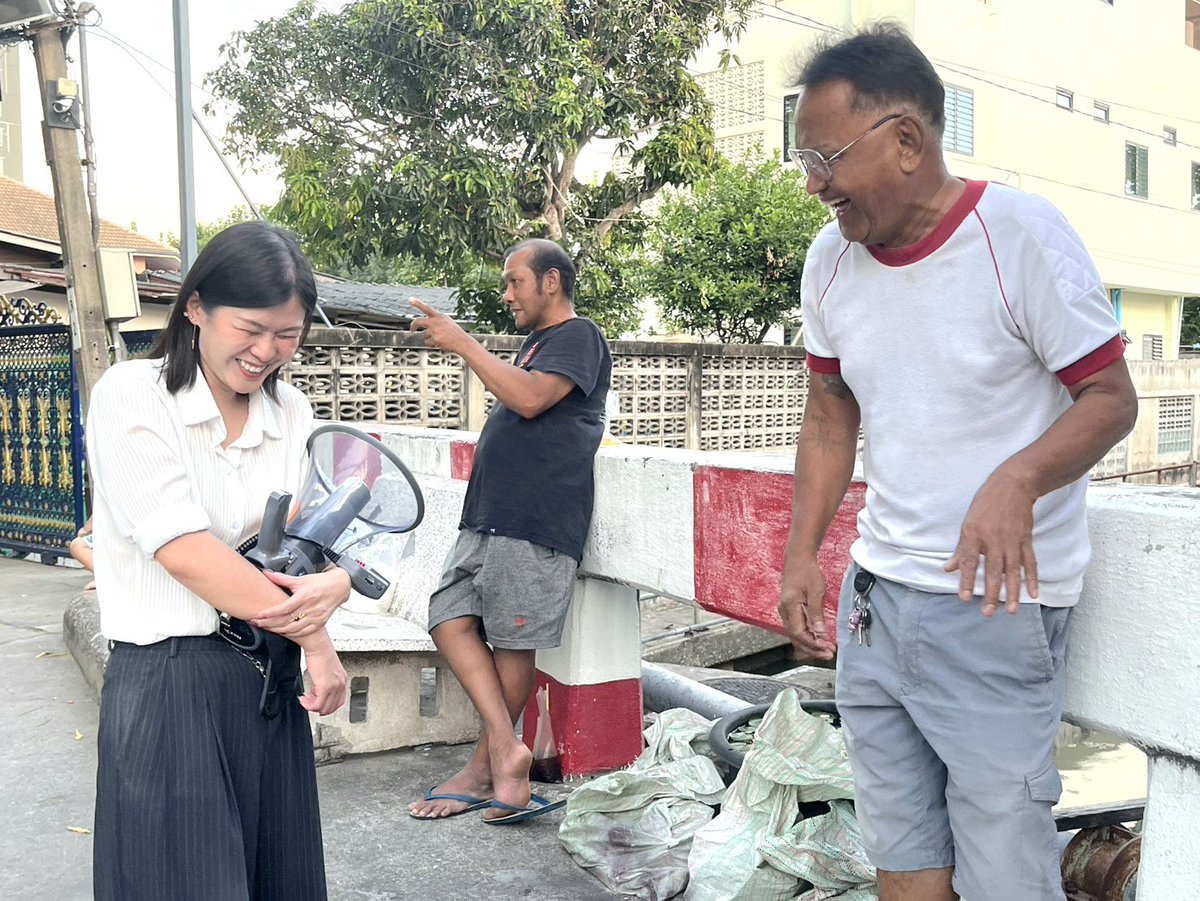 เนอส ภัทราภรณ์ 🍊 ส.ก.บางซื่อ (ไม่ใช่สส.!) tweet media