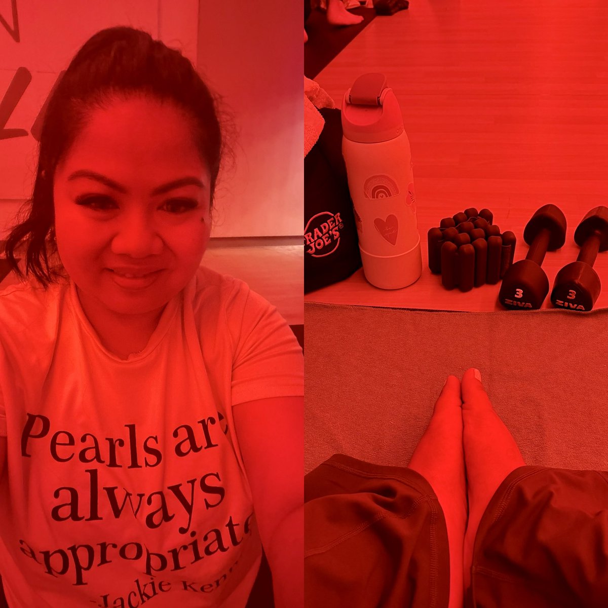 RoseEnriquez's tweet photo. Happy Saturday π
Hot Pilates kinda day ππ»ββοΈ
#CoreisLife https://t.co/ReD3T9sCfg
