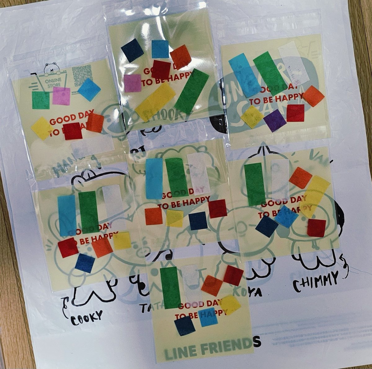 본 글 RT + 좋아요 해주신 아미님들중에 막콘에서 저를 만나는 선착 7분에게 나눔드려요 (이랬는데 6분만 해주심 하나는 행알이꺼🤣)
7방탄 7색컨페티 🐨🐹🐱🐿🐥🐻🐰
#고양_중콘 #컨페티나눔 #아미트친소
#방탄소년단 #BTS #BTS_ARIRANG  
<a href="/BTS_twt/">방탄소년단</a>