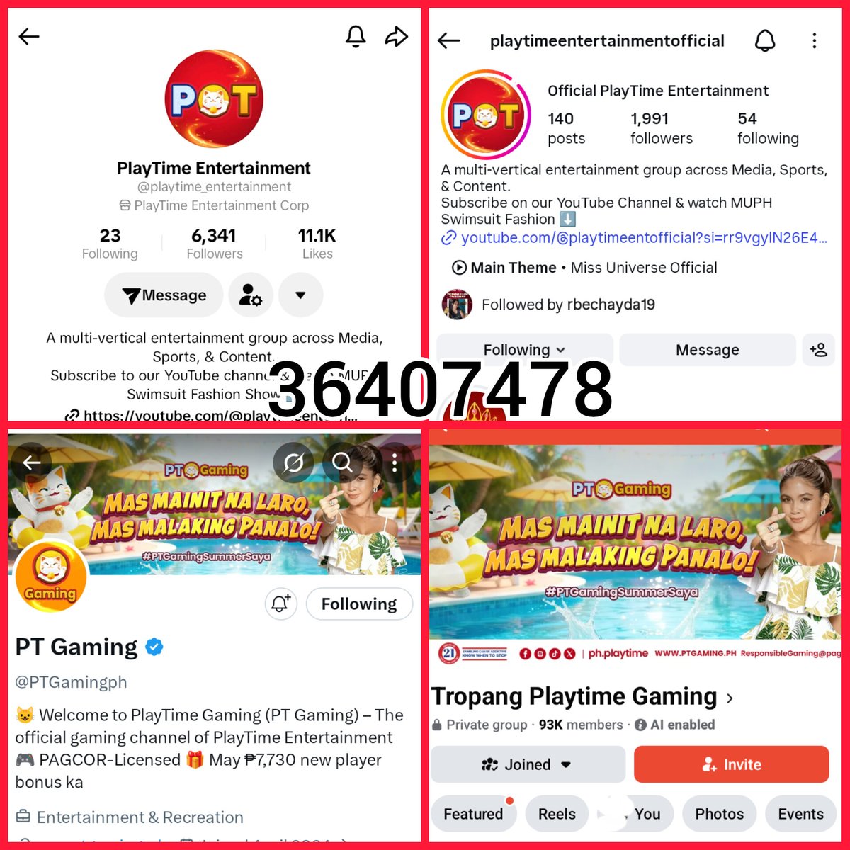 darylmicog's tweet photo. @PTGamingph THUNDER 
#PTGamingBallTime

USER ID - 36407478

@J_ohnPrzz 
@ChristianM28756 
@h2wooff1cial https://t.co/xkRpLxGURp