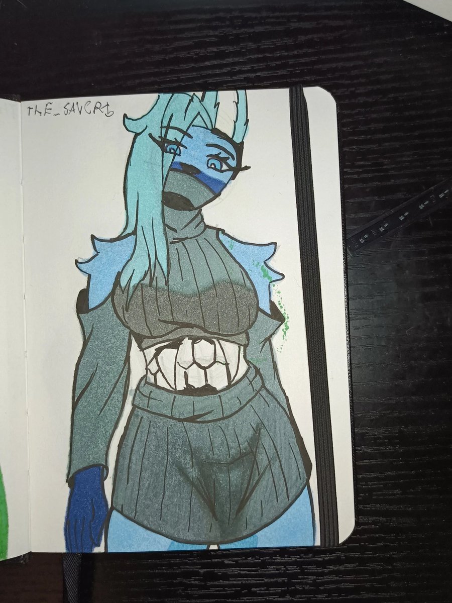 The_saver1's tweet photo. Doodles for day 5 &amp; 6, foxo decided to draw two of her other characters she hardly ever draws.   #furryfandom #commissionsopen #furryartist #vtuber #kitsune #yiff #Commsopen #goth #furry #nsfw #monster #lab #cyberpunk #figure_drawing #monster_design #OC #goth #sketches https://t.co/N7JUeUvz6r