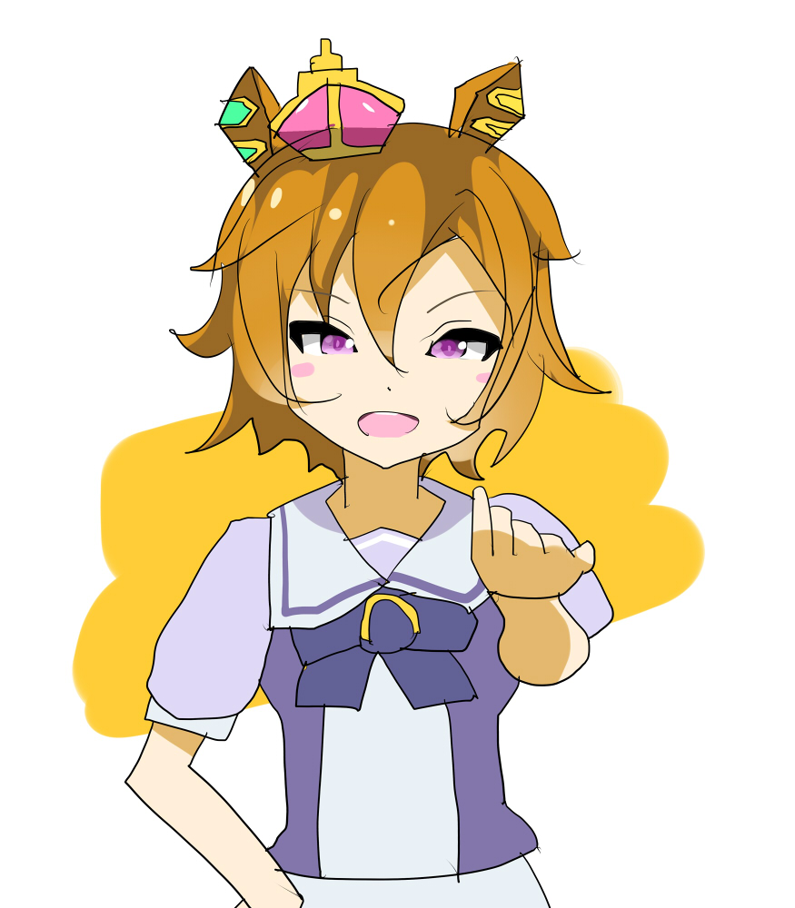 toaru_GDM's tweet photo. オペラオー https://t.co/GhySueh2G1