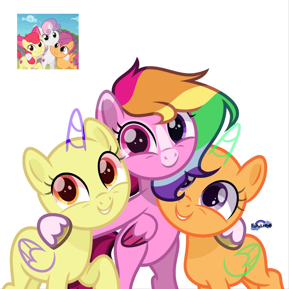 rainbowmashaa's tweet photo. Baby pony ✨✨ https://t.co/QBsCmKE9X9