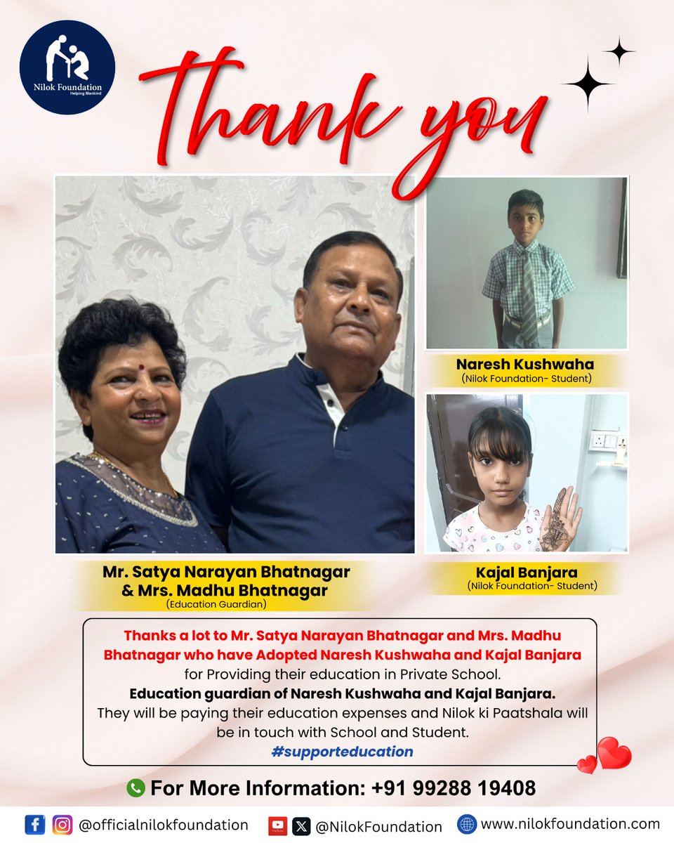 Nilok Foundation tweet media