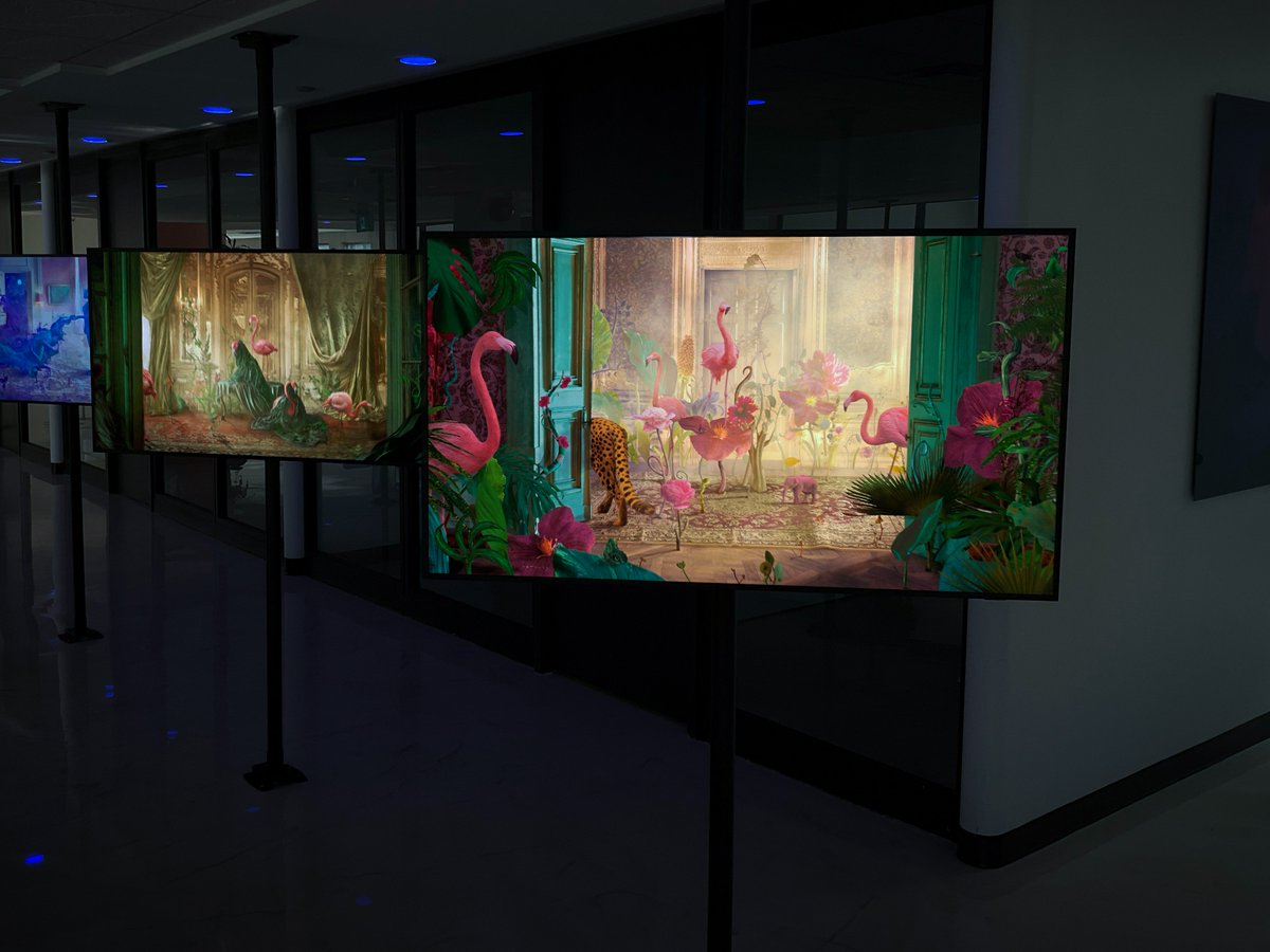 SuburbsGallery's tweet photo. gm. 
We’re beyond grateful for the opportunity to present the work of these remarkable painters over the years.

@NikolinaPetolas, @Minotaur_Man, @DolcePaganne &amp; @buridanova https://t.co/Pe9ZoXuJ0j
