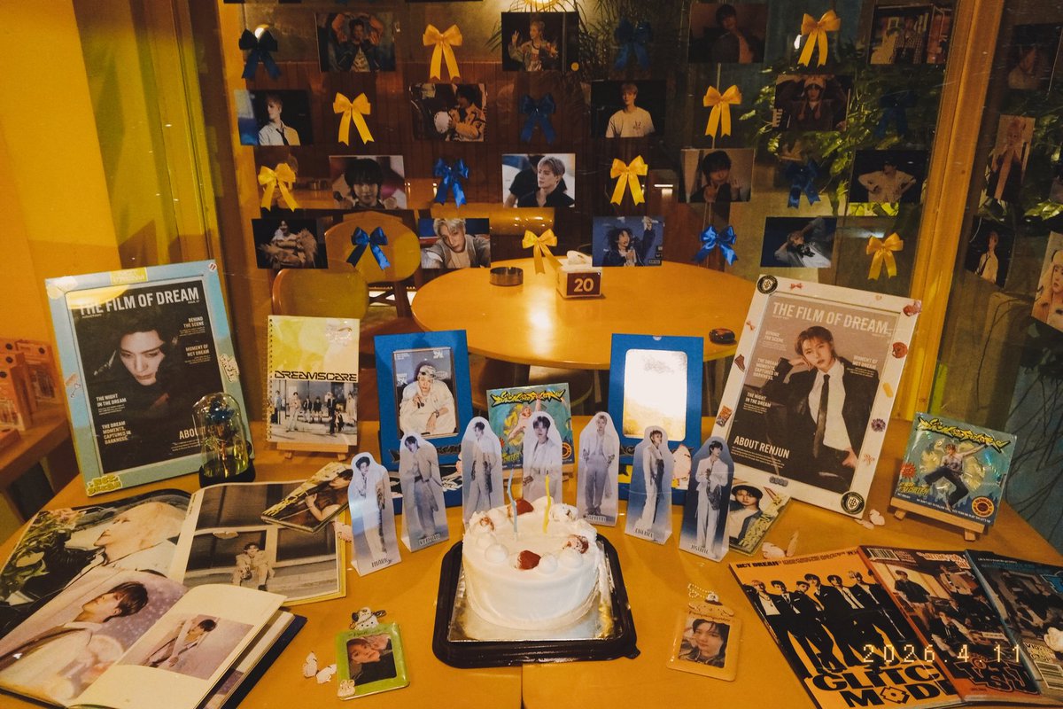 yellowvle's tweet photo. Birthday event 23z aka Renjun Jeno 
Event by @eventkpopzone <33
#RENJUN #JENO https://t.co/lKtf1J3drg