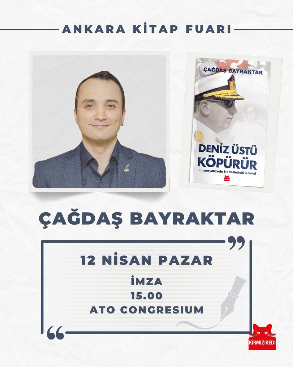 12 NİSAN PAZAR ANKARA, İLK İMZA GÜNÜ...

Fuarların en güzel yanı, dostlarla karşılaşmak ve tanımadığımız yol arkadaşları ile tanışmak. Bu zamana kadar daha çok okuyucu veya çalışan olarak gittiğim fuara farklı bir heyecanla katılacağım. 

Yarın Ankara Kitap Fuarı'nda, saat
