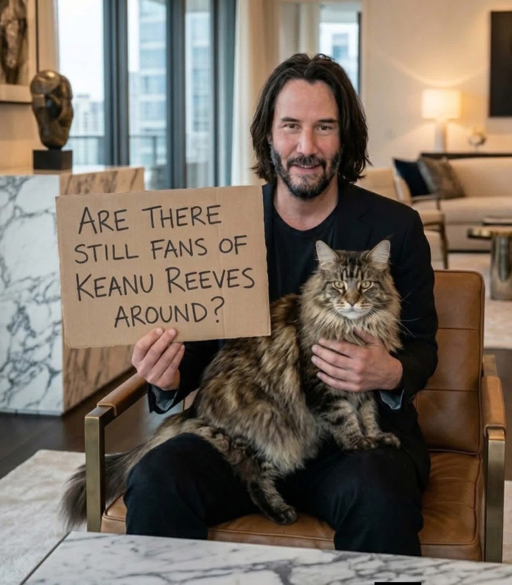 Real Keanu Reeves tweet media