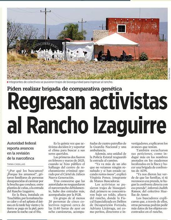 Guerreros Buscadores de Jalisco tweet media