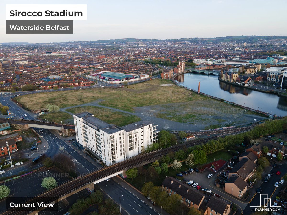 niplanner's tweet photo. Starting point: the former Sirocco Works site on the Lagan.

A huge, underused waterfront space just minutes from the city centre. https://t.co/u5OU3bE7aQ