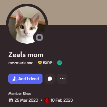 leku_0's tweet photo. @MaricCraft i also wanna point out that the "zeal's mom" discord account is older than zeal's
why tf would zeal's mom have a discord account before zeal https://t.co/k1N3TzH1Ux