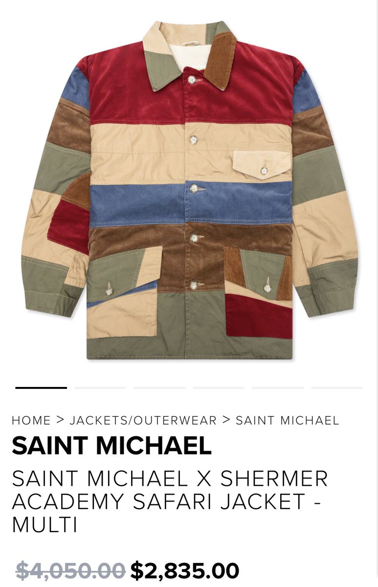 Rue (Zendaya) is wearing Saint Michael X Shermer Academy Safari