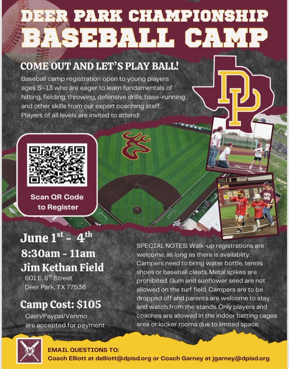 Deer Park Baseball tweet media