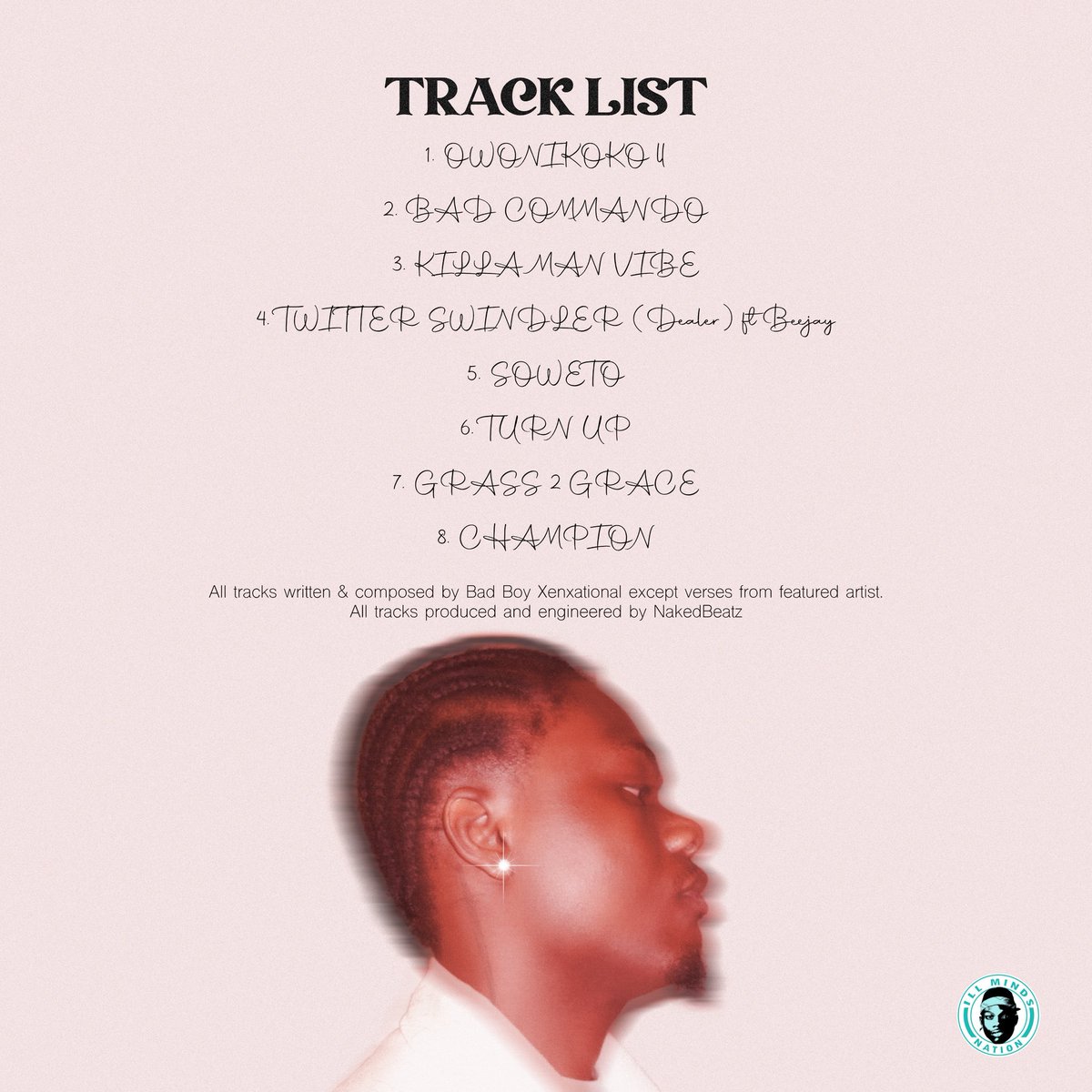 This album was born the moment I stopped looking for an exit strategy. It’s a journey from the lowest point of hiding to the highest point of letting go. 
It is raw, it is messy, no filters, no safety nets. Just real energy, and it’s a new me, a new name.