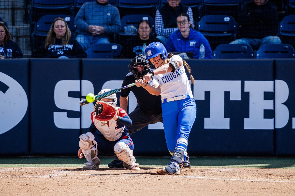 DaveMcCannTV's tweet image. BYU swings for their first Big 12 sweep of the season against Houston 🥎 See you at noon (MT) on ESPN+ #BYU @byusoftball #GoCougs #Big12 #BYUSN @Deseret @YsGuysLive