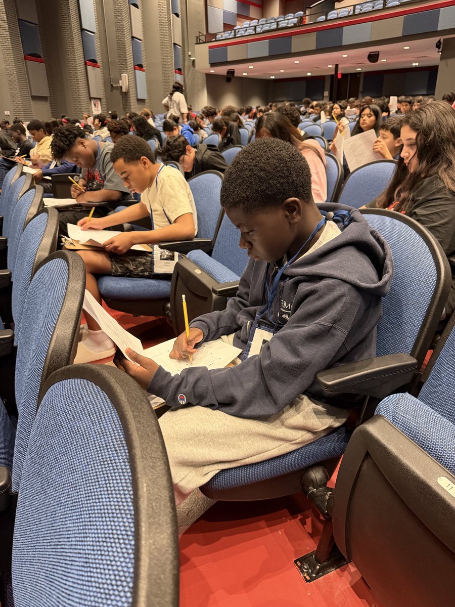 disdactivities's tweet image. All the studying leads to this! 📖 20 campuses, 34 coaches, and 214 Dallas ISD students are ready for the Pentathlon Regional competition—tackling math, science, fine arts &amp;amp; more, all centered on the 1920s! 🎷

#EnjoytheExperience
#disdactivities
#DallasISD