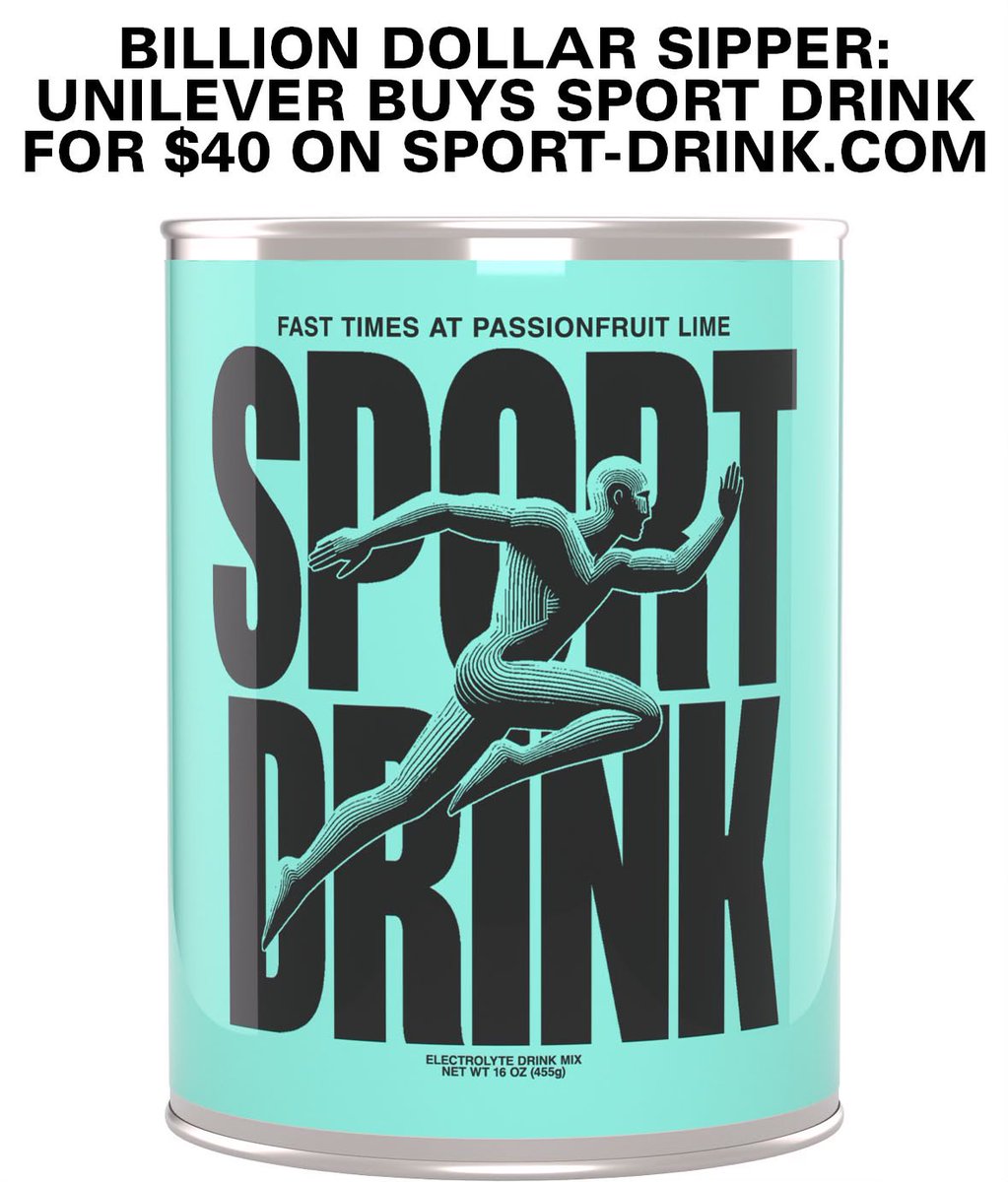 Sport Drink tweet media