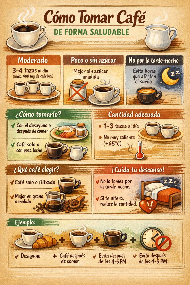 Salva__RC's tweet image. Cómo tomar #café de forma saludable.