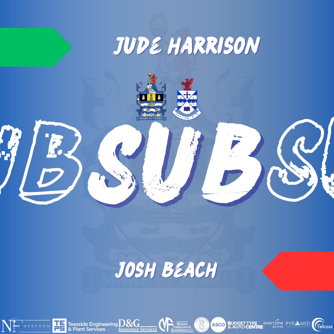 redcartownfc's tweet photo. 80β we make our final change, come on Judey!
π¦β¬οΈ 1-1 π¨π¨
#REDvsJAR
#EbacDivisionTwo https://t.co/cmNVO1gBT3