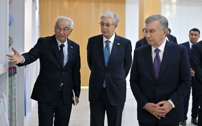 kazinform_eng's tweet image. #Kazakh and #Uzbek leaders visit export-oriented #textile cluster
qazinform.com/news/kazakh-an…
@aqorda_press 
@president_uz