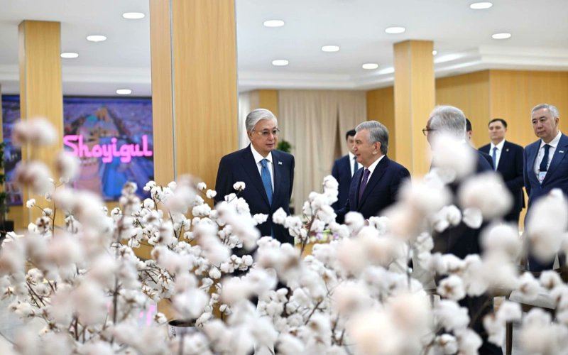 kazinform_eng's tweet image. #Kazakh and #Uzbek leaders visit export-oriented #textile cluster
qazinform.com/news/kazakh-an…
@aqorda_press 
@president_uz