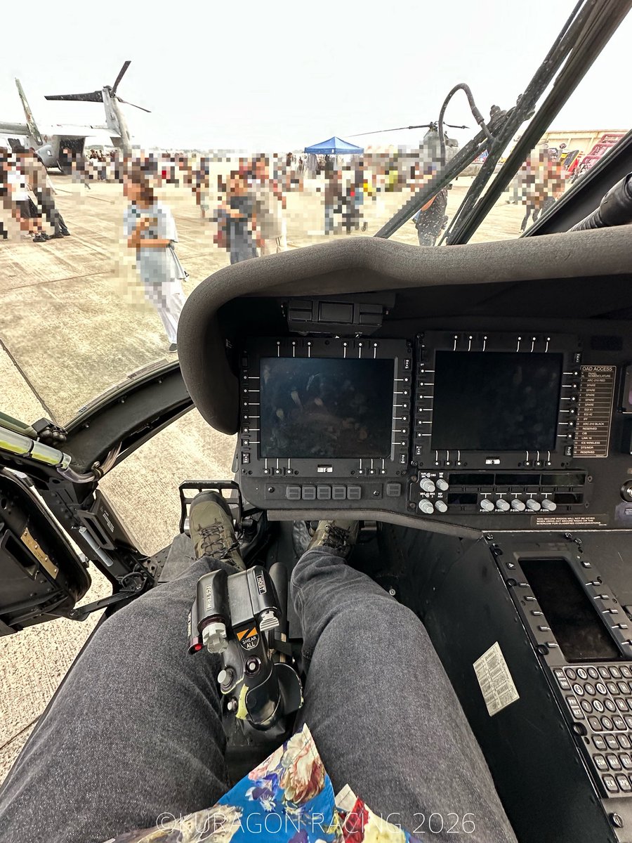 kuragon_oyakata's tweet image. ヘリに座らせてもらったｷｬｯｷｬｯ🥰

#SH60 #usairforce
