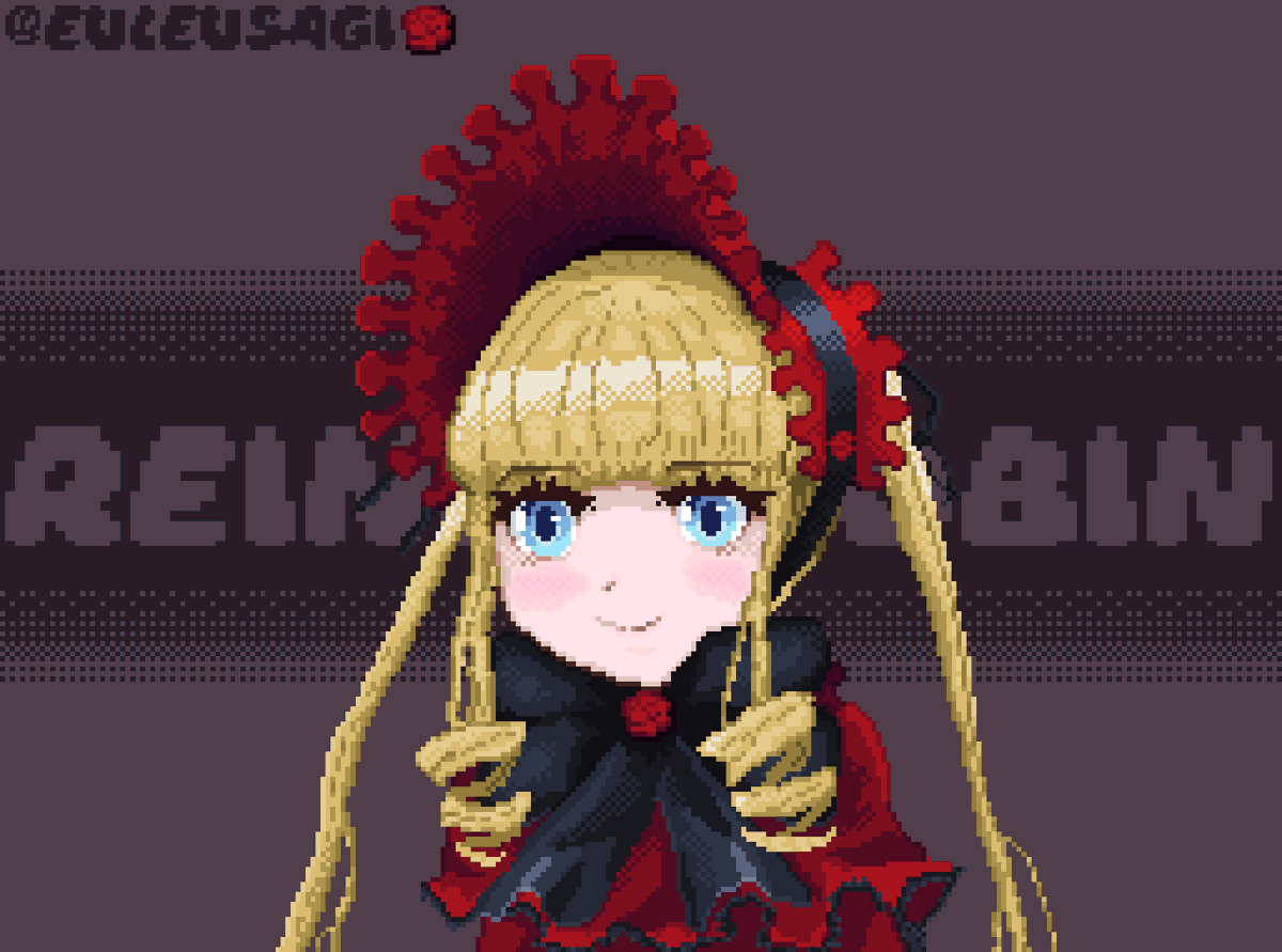 EuleUsagi's tweet photo. Shinku
#rozenmaiden #pixelart https://t.co/Rk2GfoQxvU