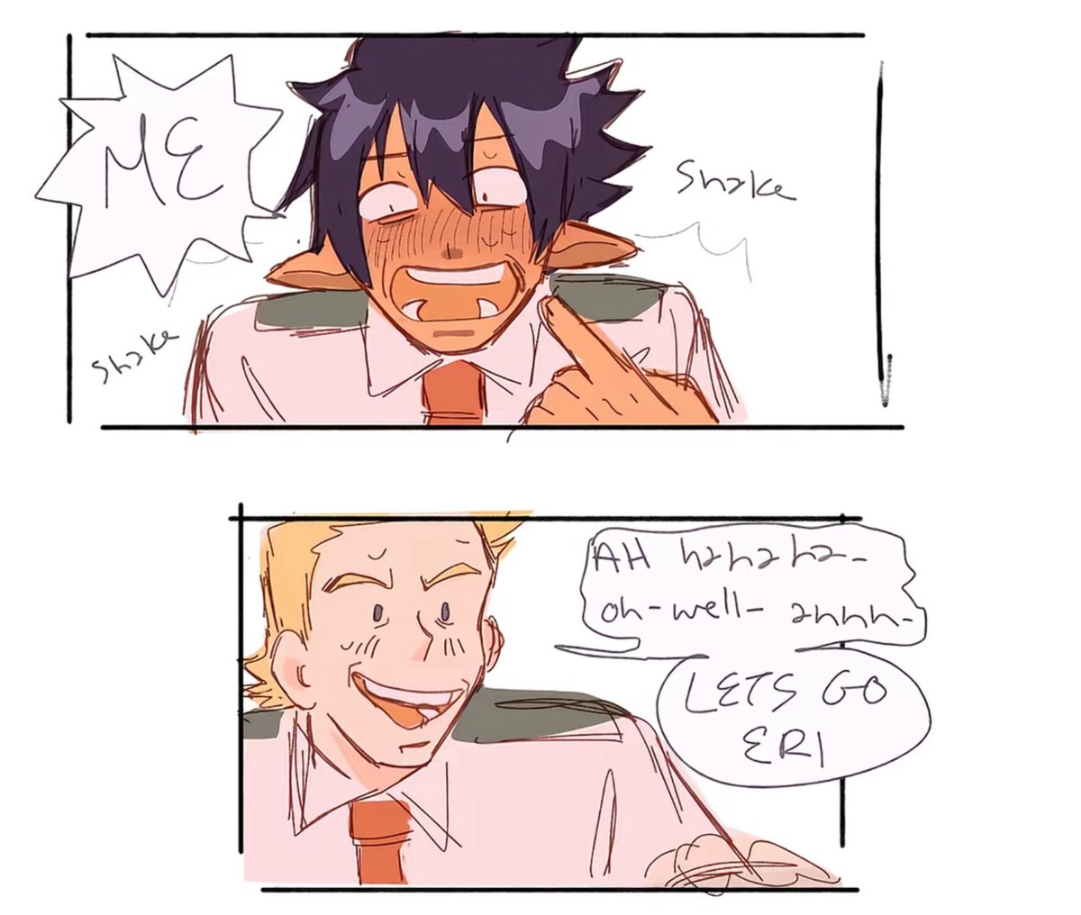 mailbox1s's tweet image. Oh btw this was something I made like 6 months ago 😭 for context.
(ya know how Mirio said monoma was a bad part of UA// well I'm sure he mentioned the best part of ua x)