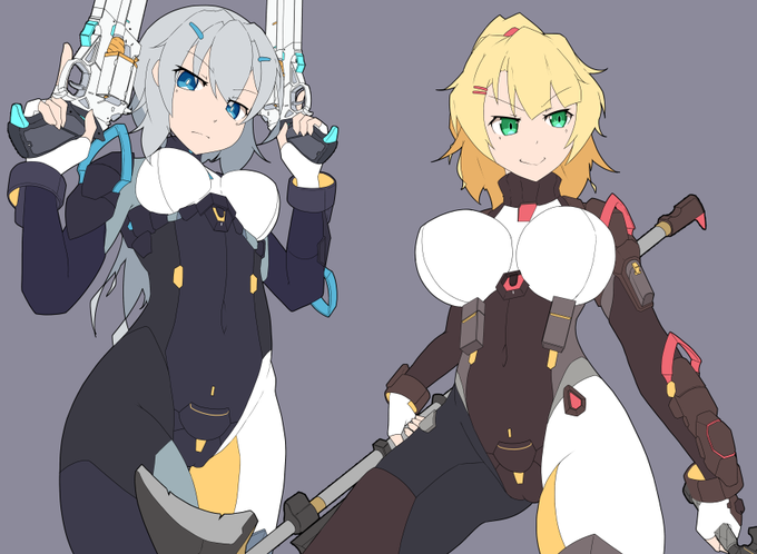 こちらは前振りの為だけに描かれている強襲執行チームさんです 