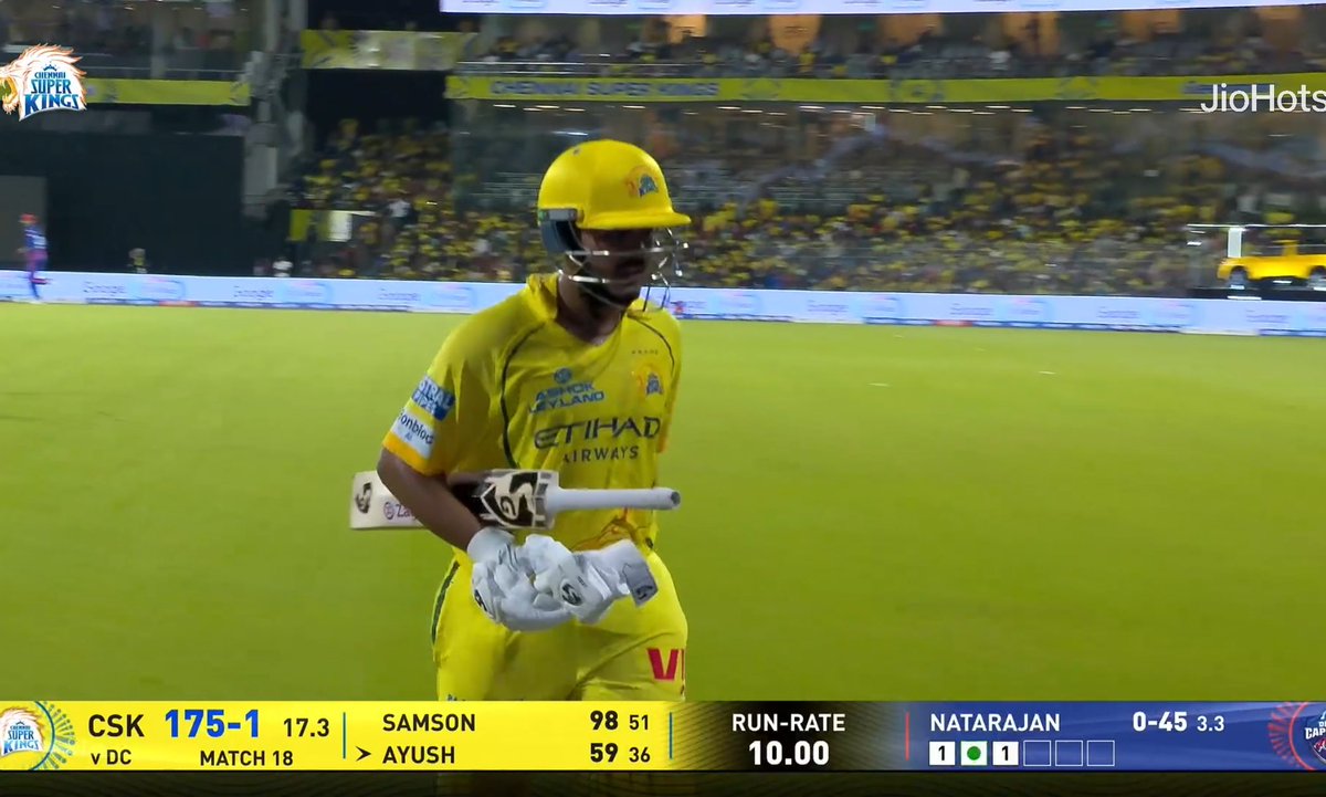 gautimist's tweet photo. Buddho ki team ek young player ko aage nhi badhne dena chahti.
CSK retired out Ayush Mhatre despite playing with strike rate of 160+.
#IPL2026 #CSKvsDC https://t.co/B72iRIJ0Tn