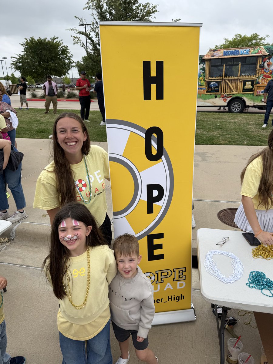 DenhamTeach's tweet photo. “Your stories can help write the testimonies of others” - Bob Goff. 

Thankful that @ProsperISD is committed to the work Hope Squad does in making sure everyone knows their story matters, no matter the ups and downs. Great HopeWalk26! https://t.co/pWhccx9bhl