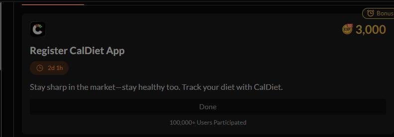 blckshnbrt's tweet image. A lot of people are stuck on the CalDiet referral task for #SOSOVALUE
so here’s the easiest way to get it done 👇

First, grab the CalDiet app from your store and go through the setup until it asks you to activate the 3 day free trial.