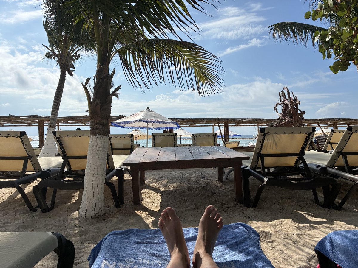 carollivestoeat's tweet image. Relaxing family beach day in #CostaMaya Sun, calm water, and slowing down together made it the perfect final port day #BeachDay #FamilyTravel #Mexico #NorwegianViva