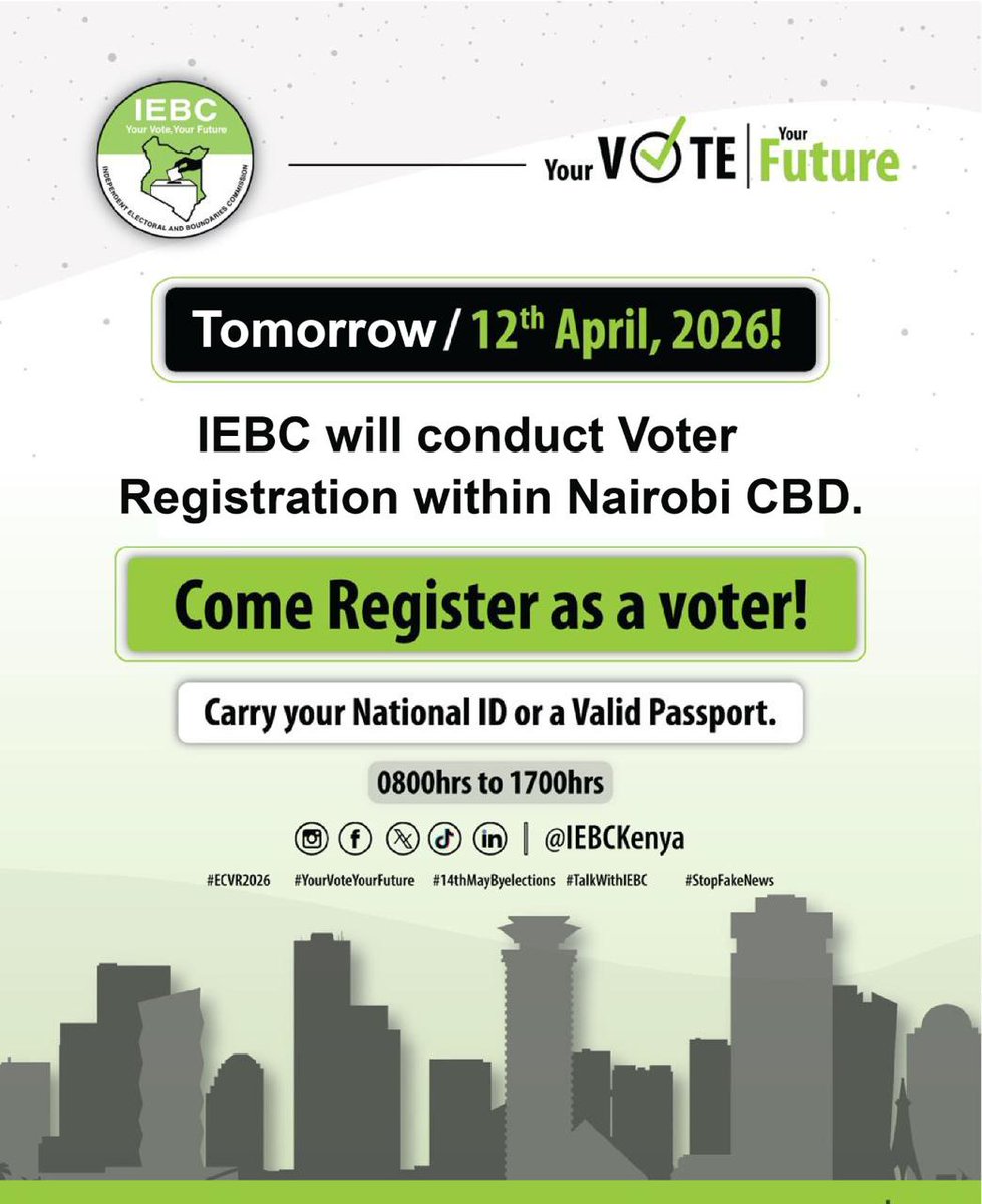 IEBC tweet media