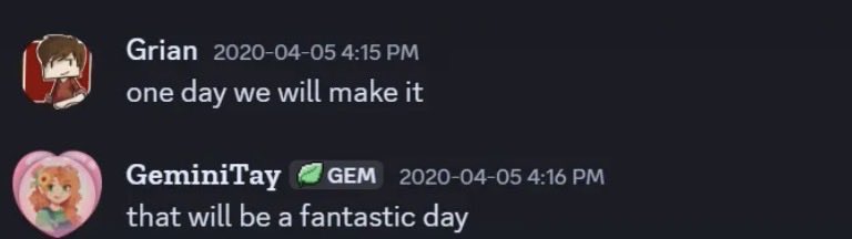 GeminiTayMC's tweet image. We made it 💪