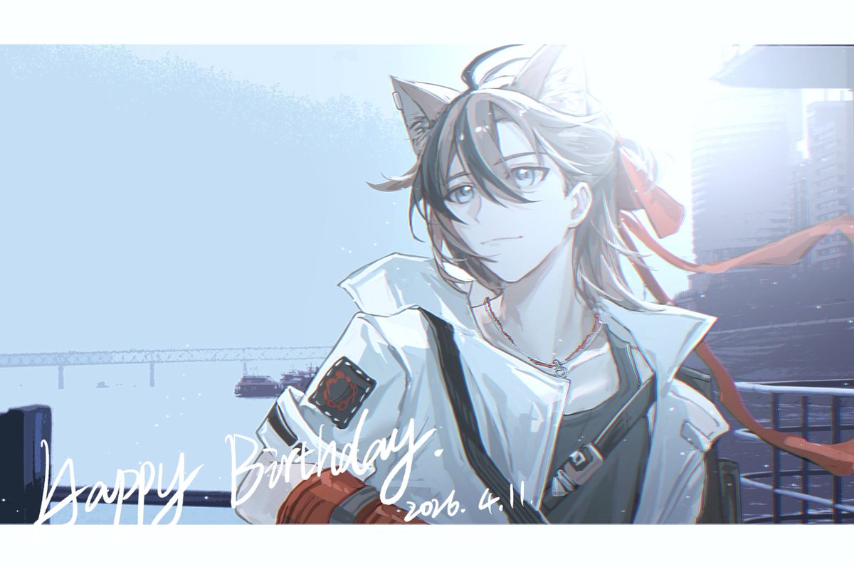 Qing069's tweet photo. #アークナイツ #明日方舟
#白铁 
[伦蒂尼姆的清晨]
Happy birthday to Feist https://t.co/ze01jMPhY4