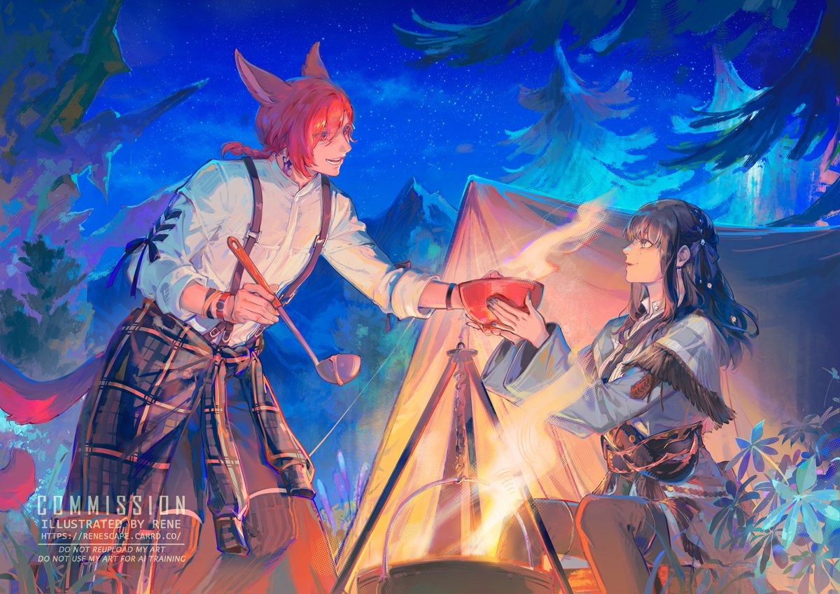 rene0elric's tweet photo. Night camping 💫 - cm for Astoria

#FFXIV https://t.co/HLnwo6ZcIS