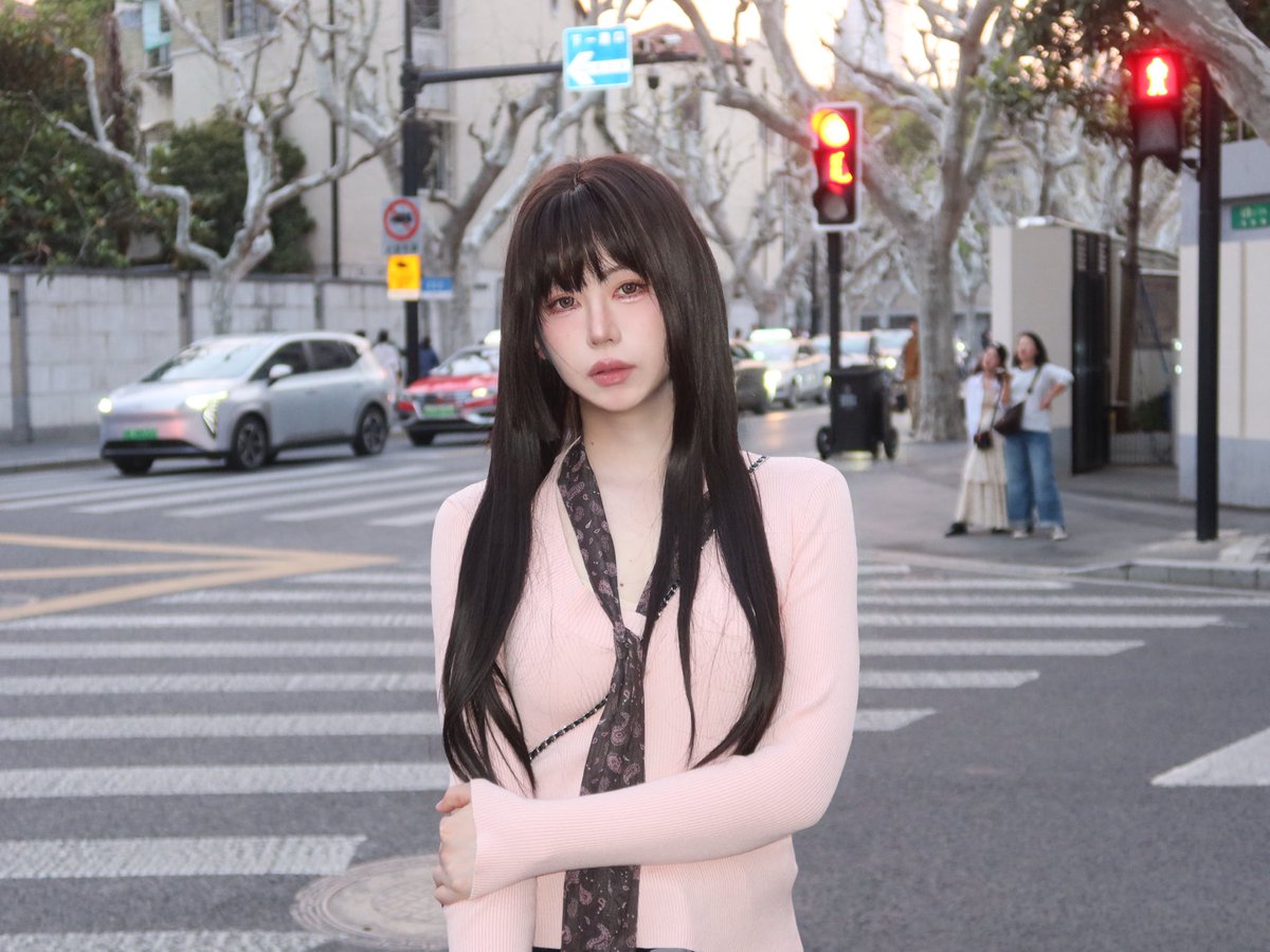 Daracdts's tweet photo. 上海街头拍照
有韩妹那味了吗？

상하이에 사진 찍기 
＃cd #男娘 ＃伪娘 ＃药娘 ＃ts #crossdress  #sm #直男 ＃上海 ＃dom #女王 ＃四爱 ＃一爱 https://t.co/E2dW0Rh8GJ